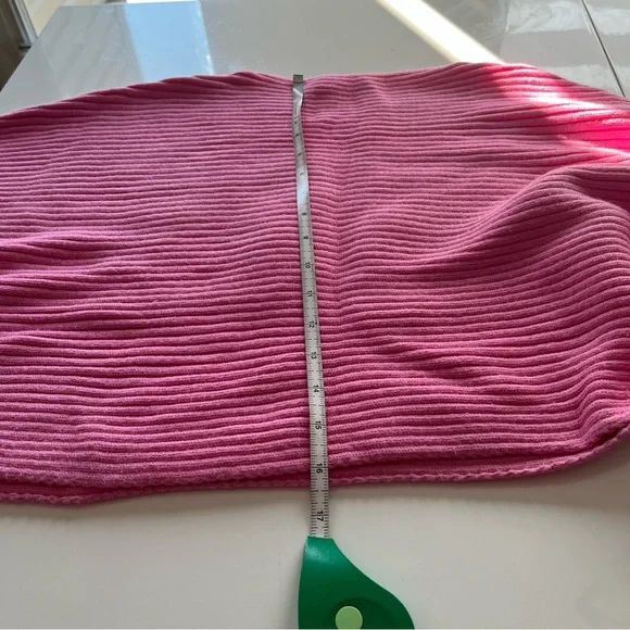 Vibrant Pink Ribbed Sweater - Picture 7 of 7
